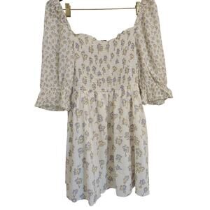 French Connection Cottagecore Peasant Dress Cottage Core Sz 8